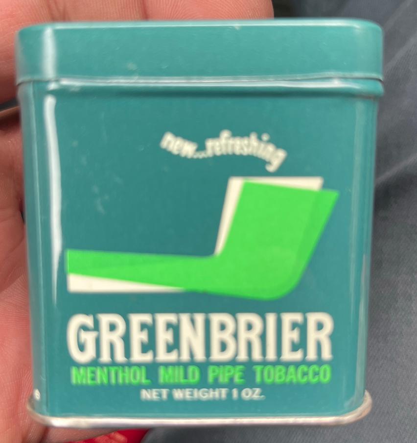 Greenbrier Pipe Tobacco, Ophalen of Verzenden, Zo goed als nieuw, Overige, Overige merken