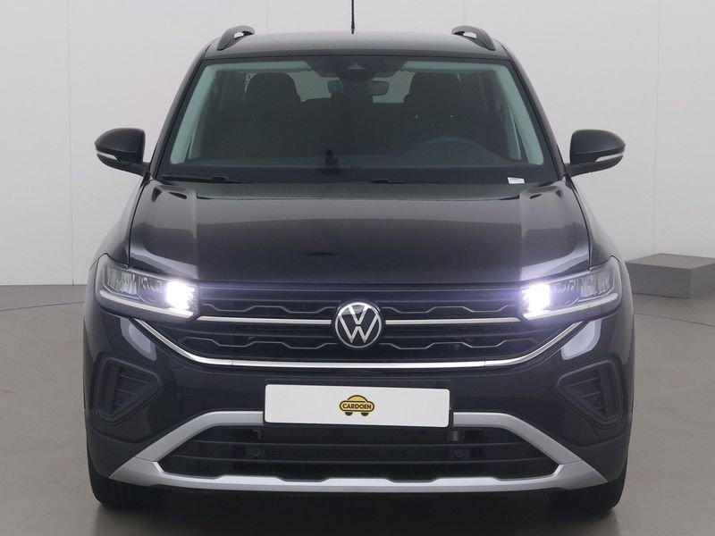 Volkswagen T-Cross 1.0 tsi Life plus 115 AT, Autos, 1295 kg, Entreprise, Autre, Noir
