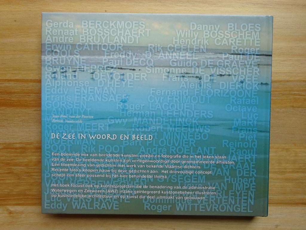 Jean-Paul vander Poorten, De Zee, 2005 Nieuwpoort, Ophalen of Verzenden, Zo goed als nieuw, Schilder- en Tekenkunst