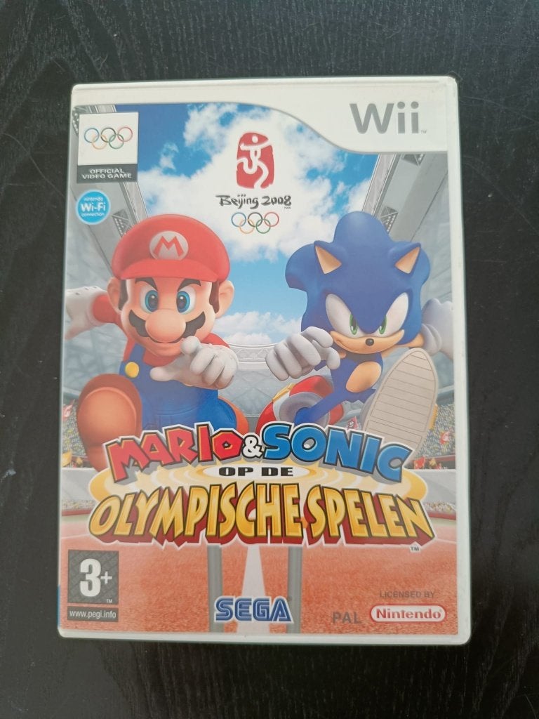 Mario & Sonic op de olympische spelen Beijing 2008 Wii, Games en Spelcomputers, Games | Nintendo Wii, Ophalen, 1 speler, Zo goed als nieuw