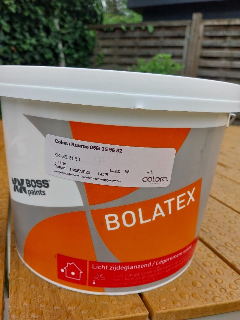 Nieuwe verf, Bitter Lemon, Doe-het-zelf en Bouw, Ophalen, Overige kleuren, 5 tot 10 liter, Nieuw