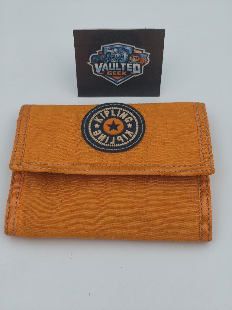 Vintage Kipling Dollar Wallet Portemonnee Oranje Nieuw, Ophalen of Verzenden, Nieuw, Oranje, Overige merken