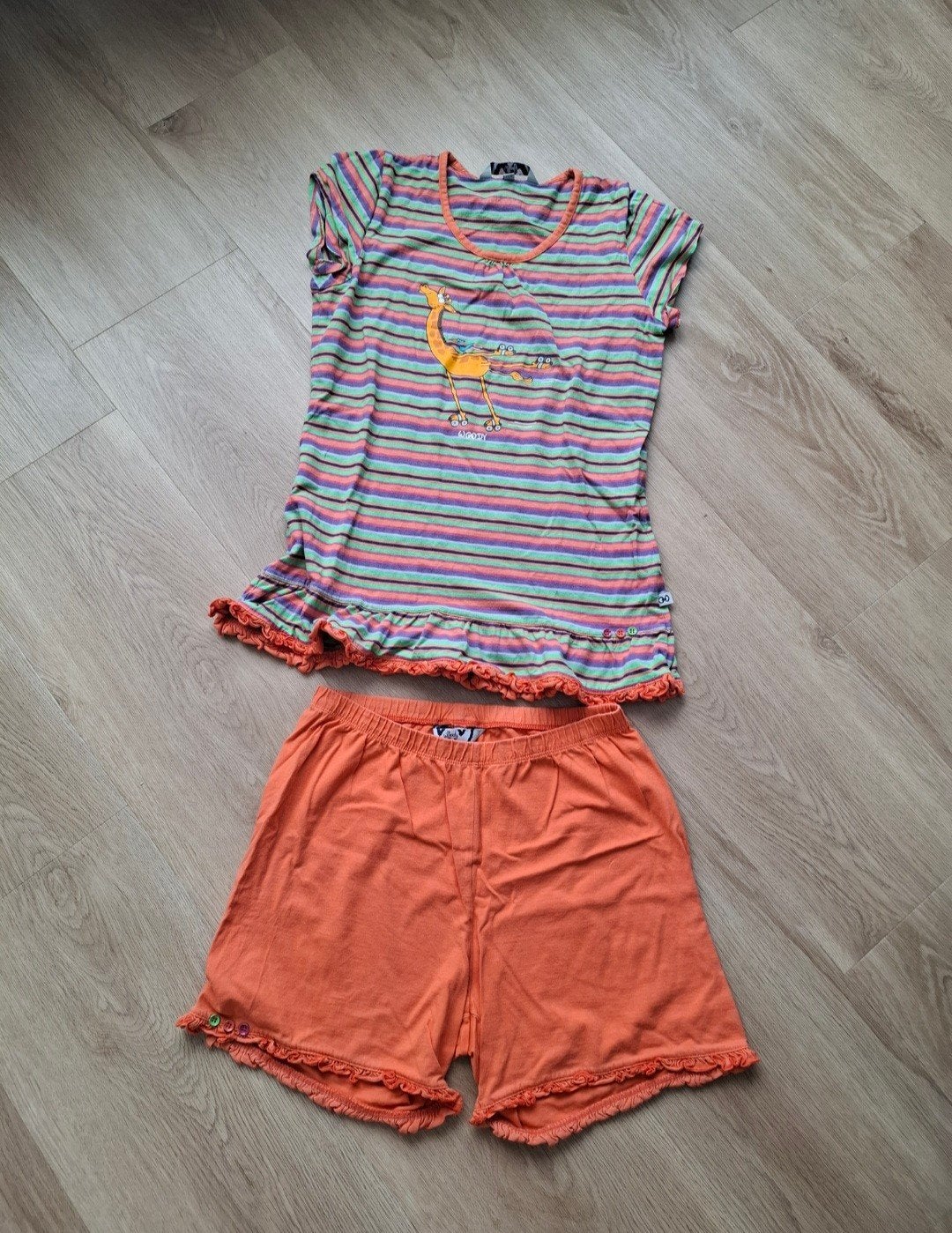 Pyjama Woody maat 16A of XS, Woody, Ophalen of Verzenden, Zo goed als nieuw, Maat 34 (XS) of kleiner
