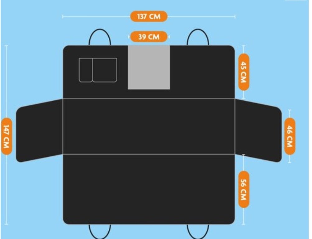 Hondendeken voor de achterbank van de auto  (nieuw), Dieren en Toebehoren, Ophalen of Verzenden, Nieuw, Overige typen
