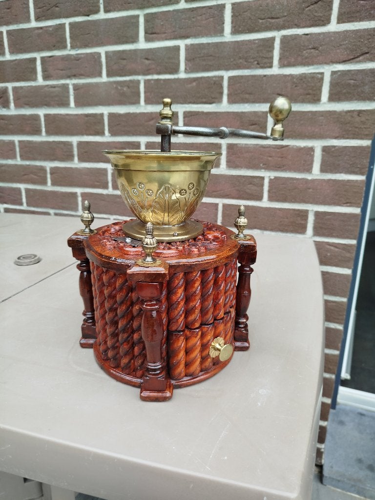 ZELDZAME 19E EEUWSE LIEGEOIS KOFFIEMOLEN, Verzamelen, Ophalen of Verzenden