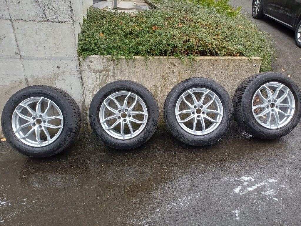 Winterwielenset Alfa Romeo Stelvio - 18'', Autos : Pièces & Accessoires, Pneus et Jantes, Pneus hiver, Véhicule de tourisme, 18 pouces