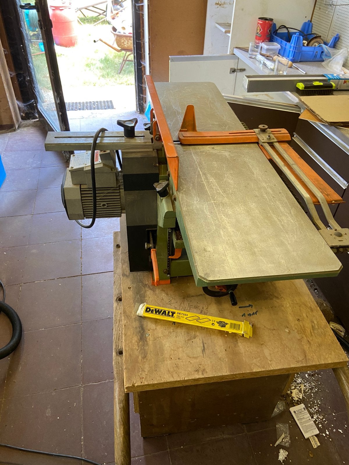 Dewalt Schaafmachine, Doe-het-zelf en Bouw, Gereedschap | Overige machines, Gebruikt, Ophalen