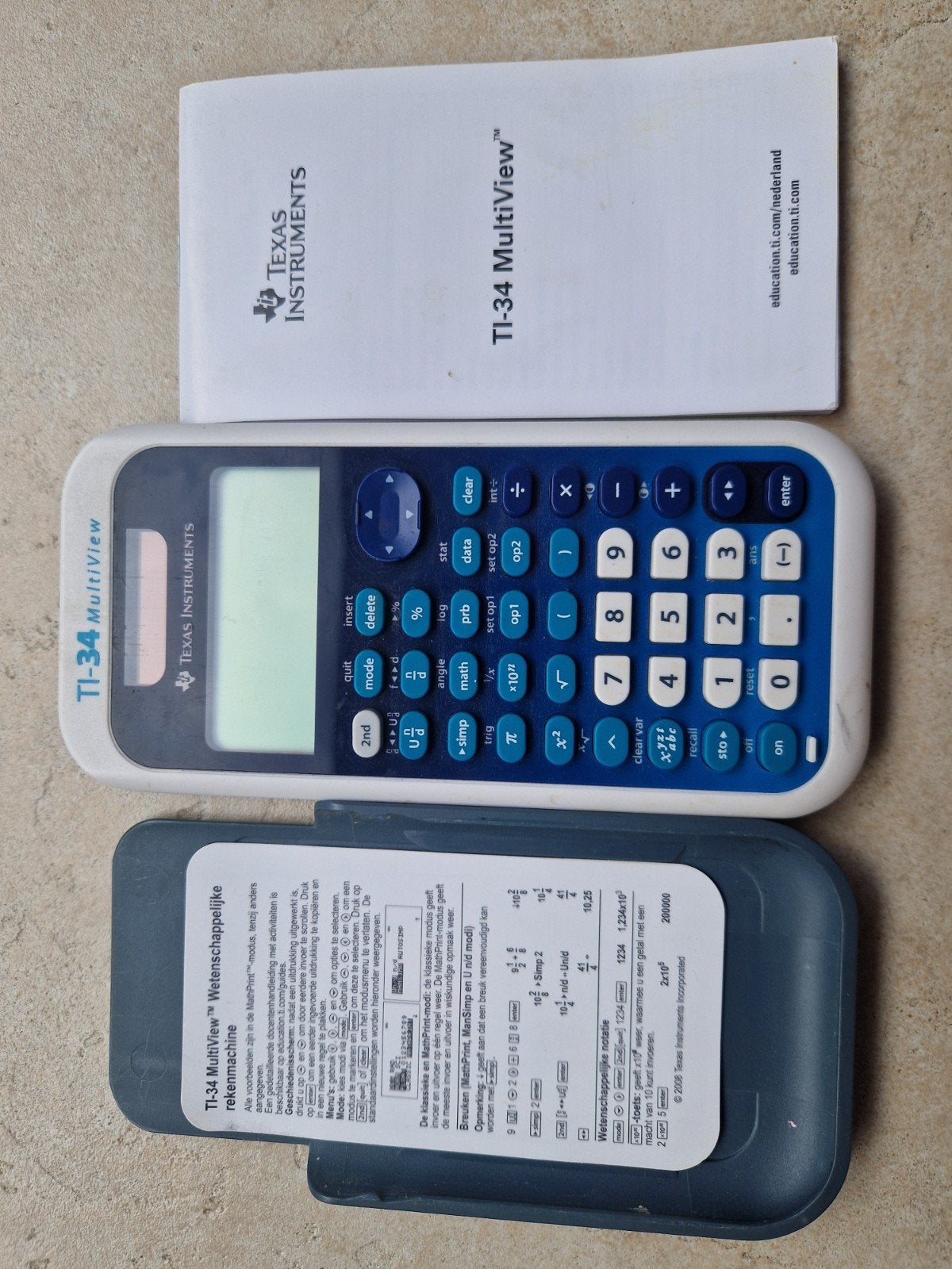 TI-34 Multiview, Divers, Enlèvement ou Envoi, Utilisé