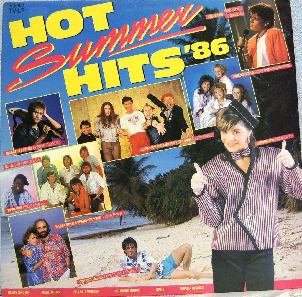 LP Hot Summer Hits 1986, 12 pouces, Pop rock, Enlèvement ou Envoi, Comme neuf