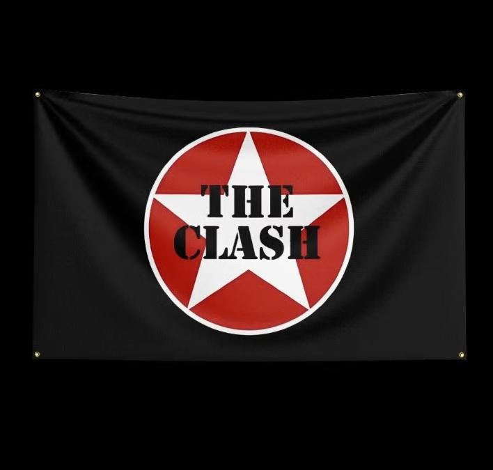 Grands drapeaux The Clash (150x90cm), Enlèvement ou Envoi, Neuf