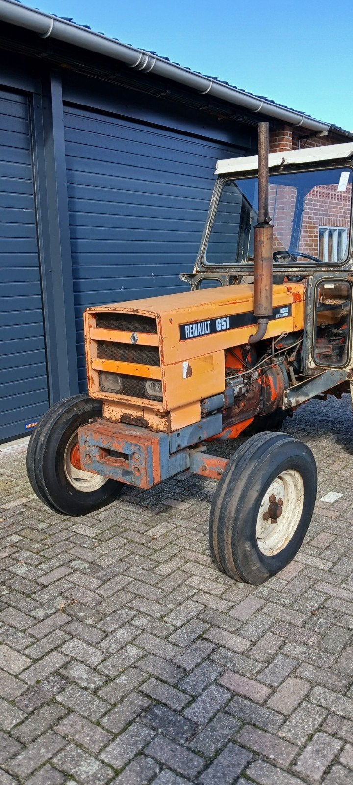 tracteur renault 651 2wd, Enlèvement, Renault