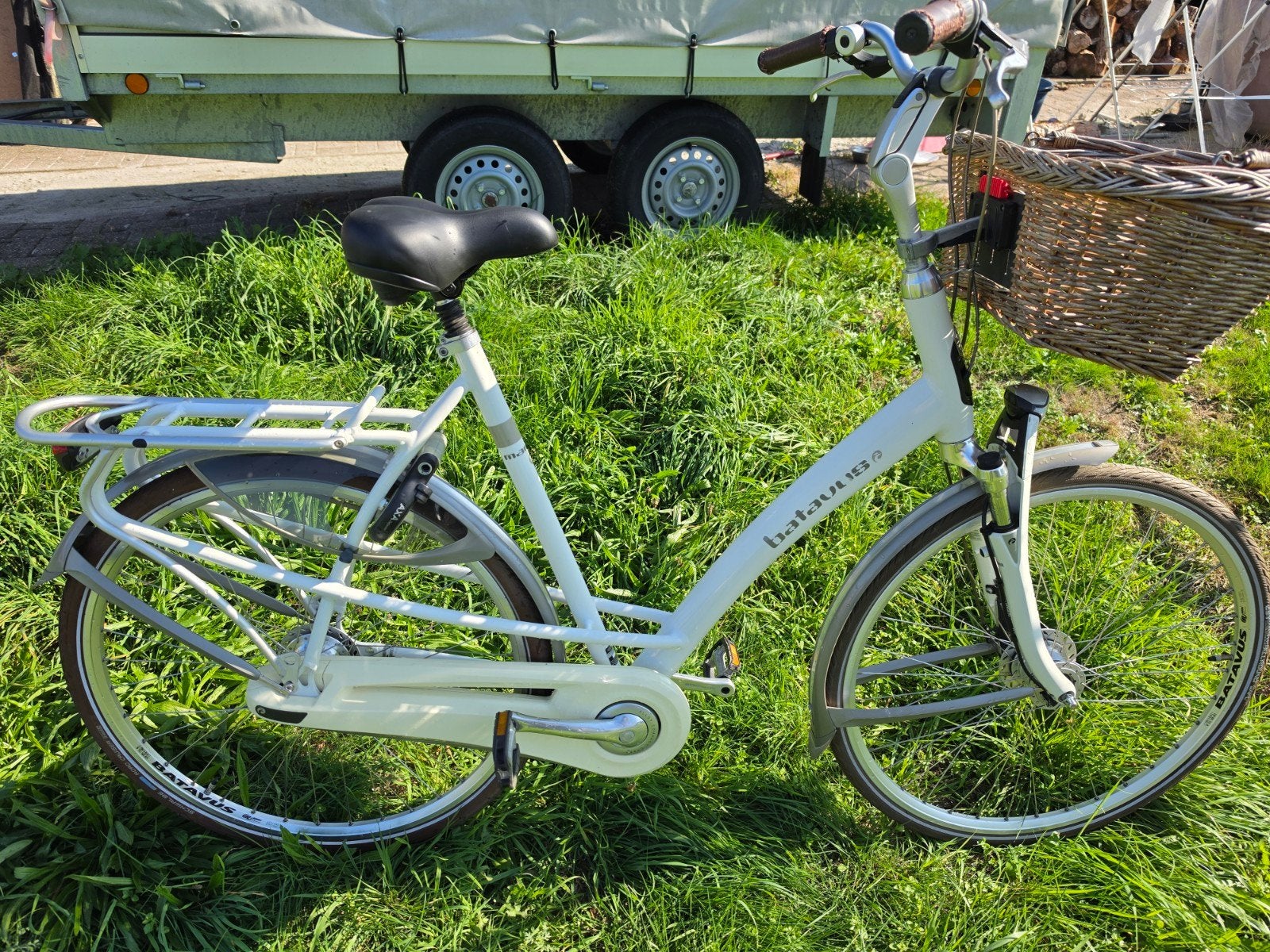 damesfiets batavus mambo 7 28" 61 cm, Vitesses, Frein à tambour, Batavus, Enlèvement