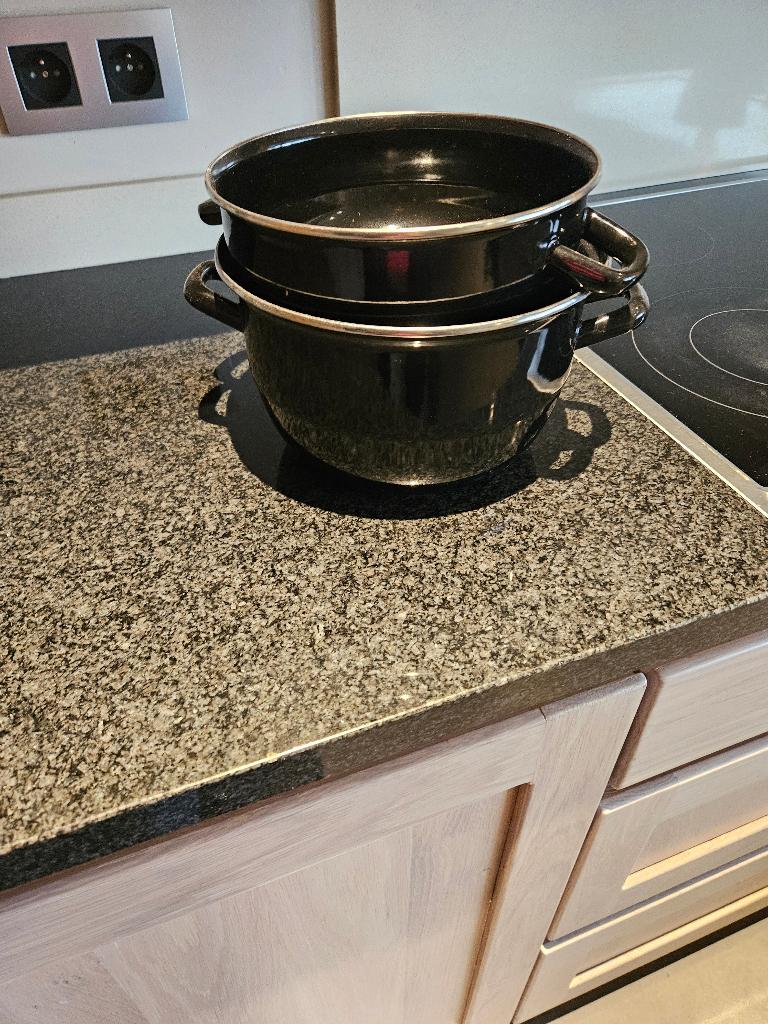 Mosselpotten, Huis en Inrichting, Keuken | Potten en Pannen, Nieuw, Kookpan of Snelkookpan, Overige materialen, Ophalen