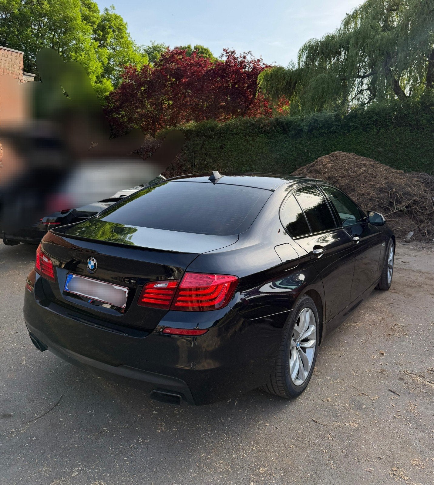 BMW F10 M550D EURO6B 381PK N57, Autos, BMW, Achat, Entreprise, Toit ouvrant, Bleu