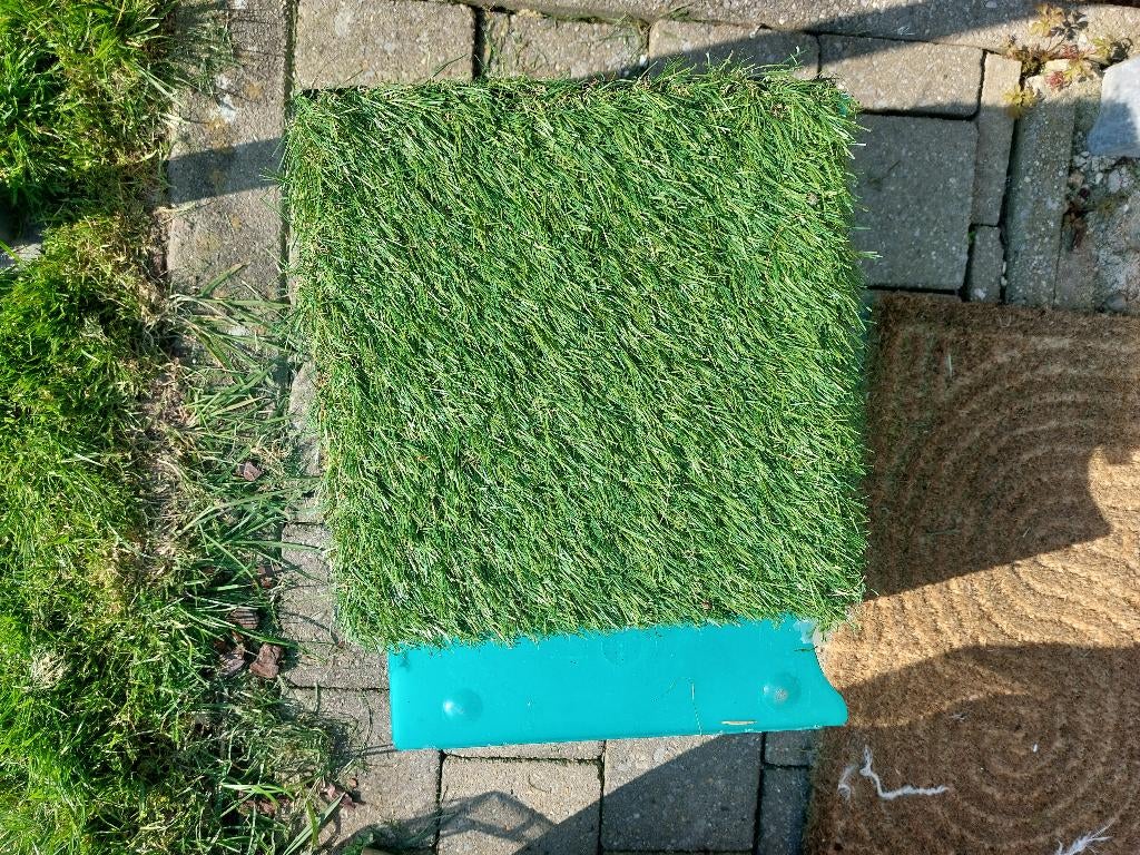 gazon synthétique 30x30cm, Enlèvement, Comme neuf, Moins de 10 m², Gazon artificiel