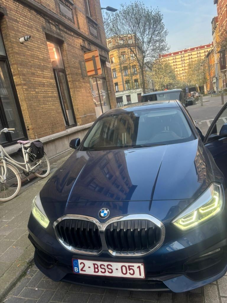 Bmw 18i sport, Auto's, 1 Reeks, Blauw, Leder en Stof, Particulier