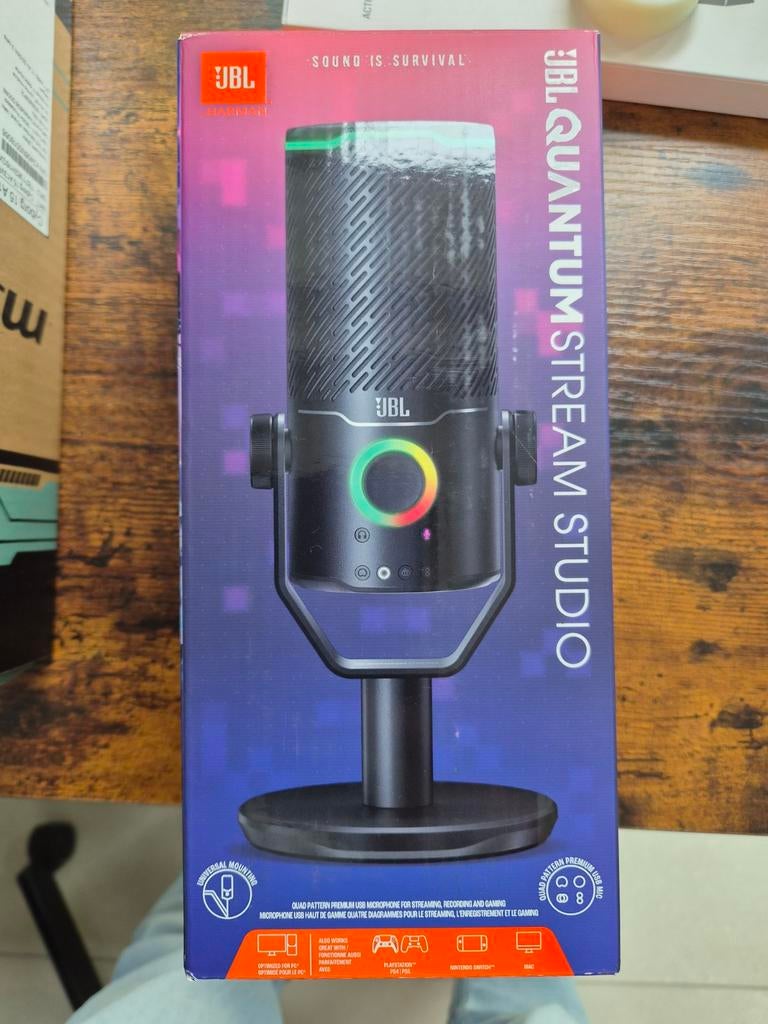 Jbl quantum stream studio, Enlèvement