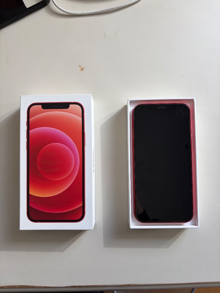 iPhone 12 64GB, Télécoms, Rouge, 77 %, Enlèvement, Utilisé