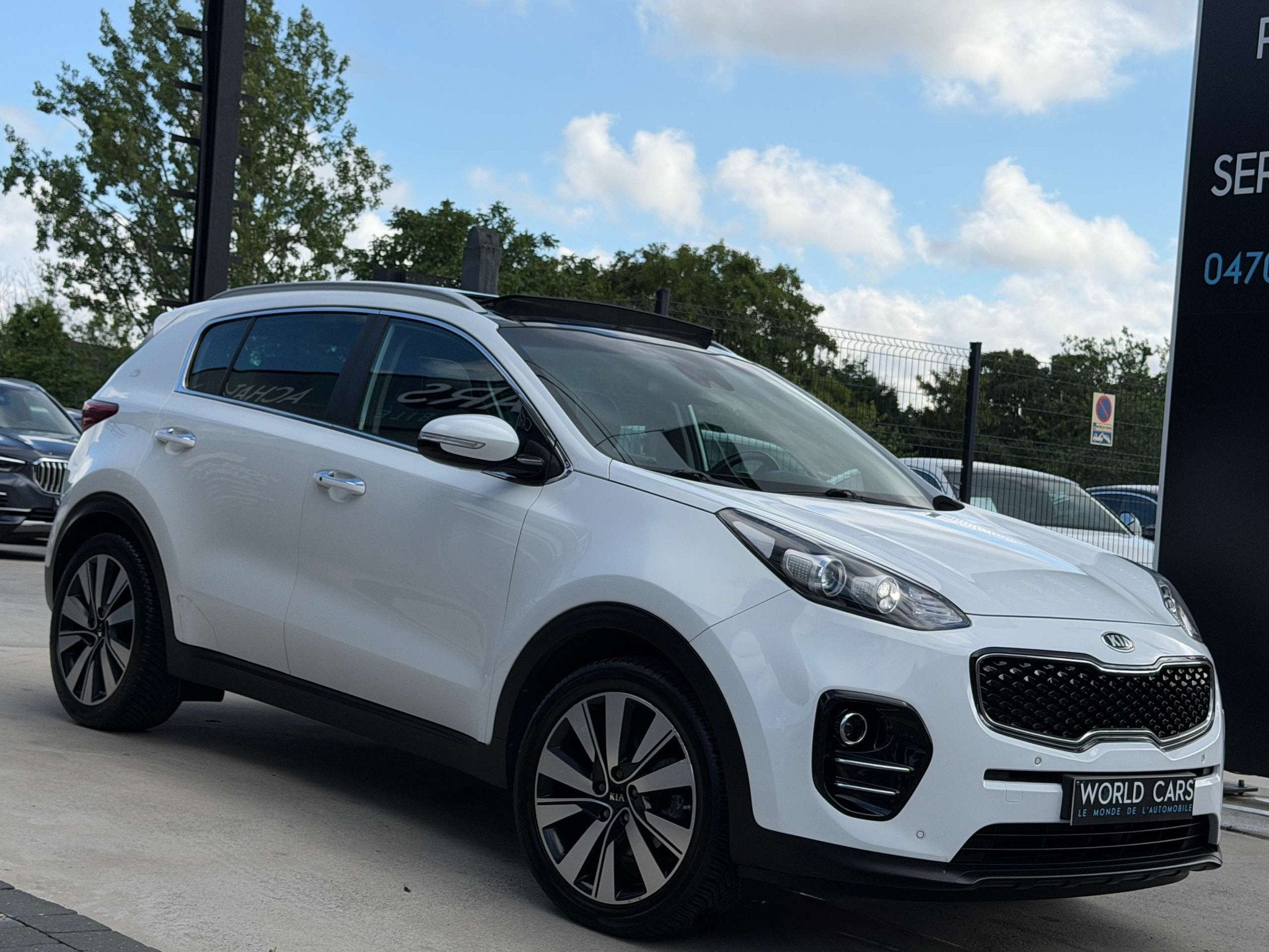 Kia Sportage Sportage 1.7 CRDi 2WD PANO - CRUISE - NAVI - CA, Autos, Euro 6, Noir, 5 portes, 119 g/km