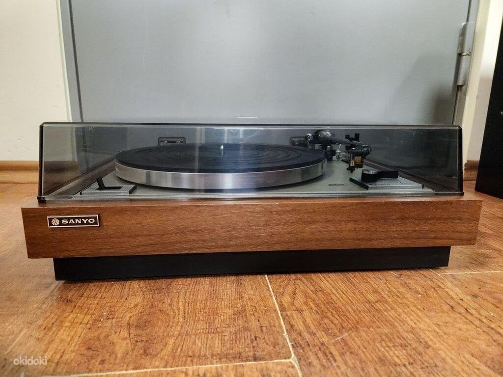 sanyo tp 625 in goede staat, TV, Hi-fi & Vidéo, Tourne-disques, Enlèvement, Utilisé, Tourne-disque, Autres marques