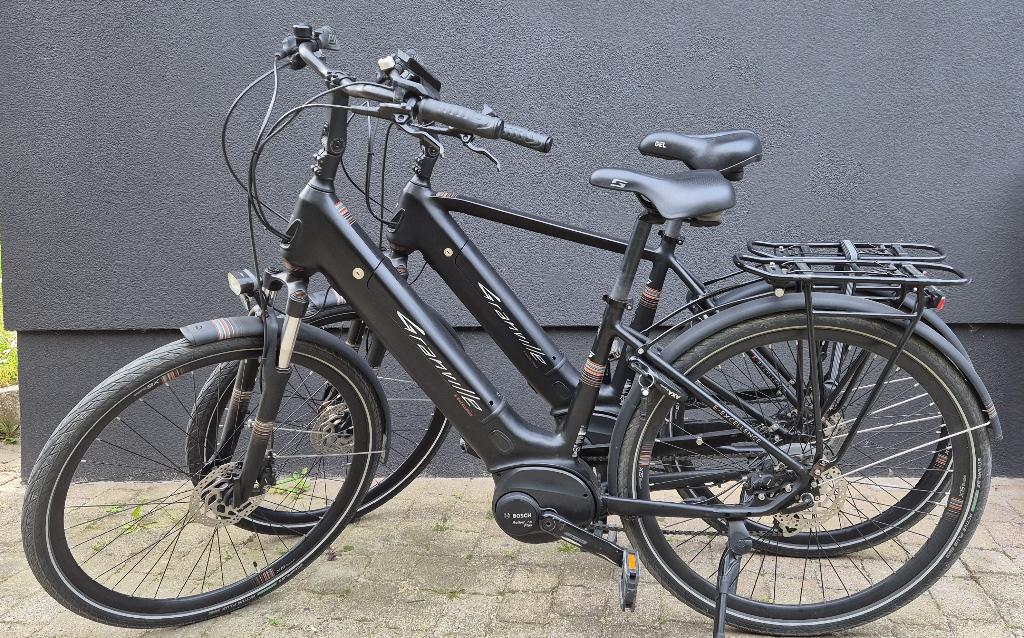 2 prachtige elektrische fietsen van het merk Granville, Fietsen en Brommers, Gebruikt, 51 tot 55 cm, 50 km per accu of meer, Ophalen