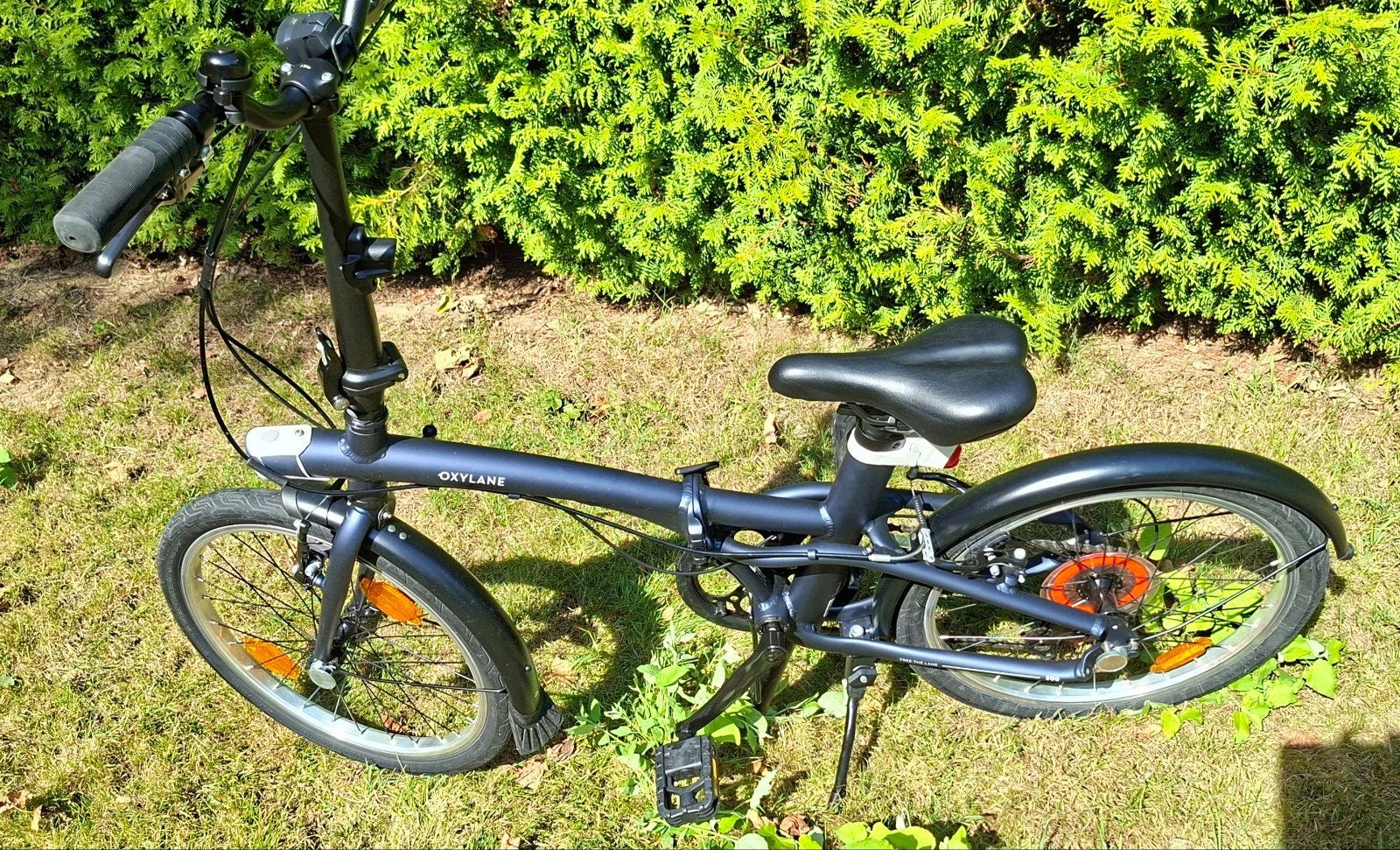 Velo pliable oxylane 500 20p excellent état, Vitesses, Frein sur jante, Comme neuf, Enlèvement