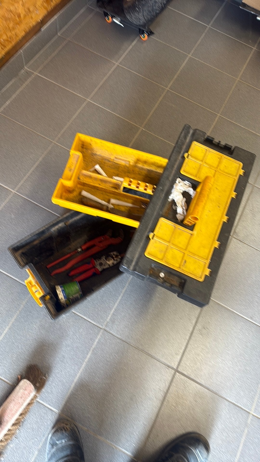 Gereedschapkoffer, Doe-het-zelf en Bouw, Ophalen, Gebruikt