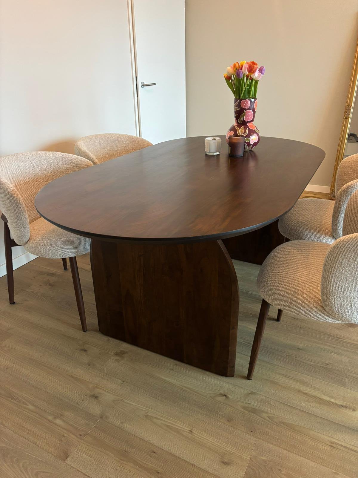JAPANDI EETTAFEL NIEUW, Huis en Inrichting, Tafels | Eettafels, Ophalen, Nieuw, Vijf personen of meer, 150 tot 200 cm