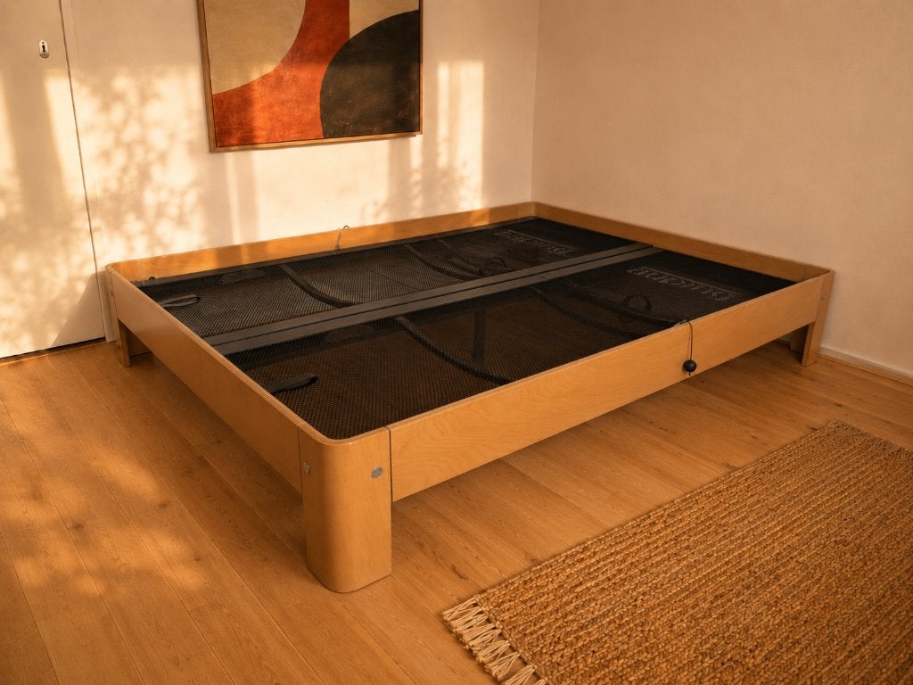 Auping Auronde | 180 x 210 handverstelbaar., Huis en Inrichting, Ophalen, Gebruikt, Tweepersoons, Auping
