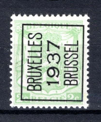 PRE321A MNH** 1937 - BRUXELLES 1937 BRUSSEL, Verzenden, Postfris, Postfris