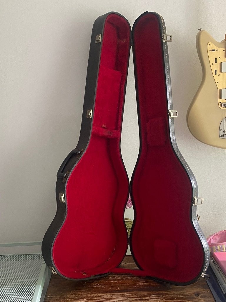 Gibson gitaarkoffer (early 70's), Muziek en Instrumenten, Behuizingen en Koffers, Ophalen of Verzenden, Gebruikt, Elektrische gitaar