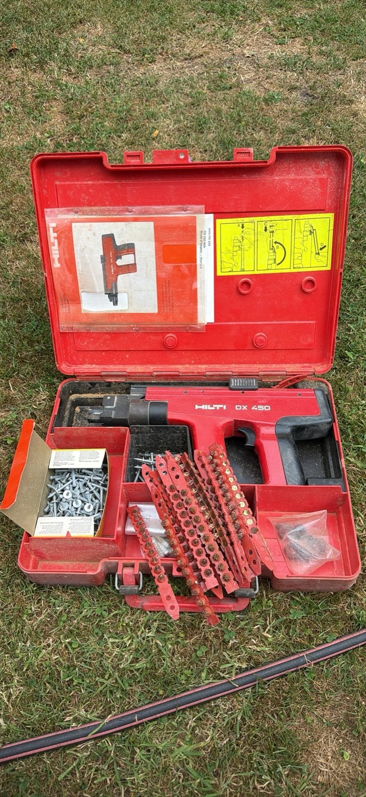 Cloueur a poudre, Bricolage & Construction, Outillage | Outillage à main, Enlèvement, Comme neuf