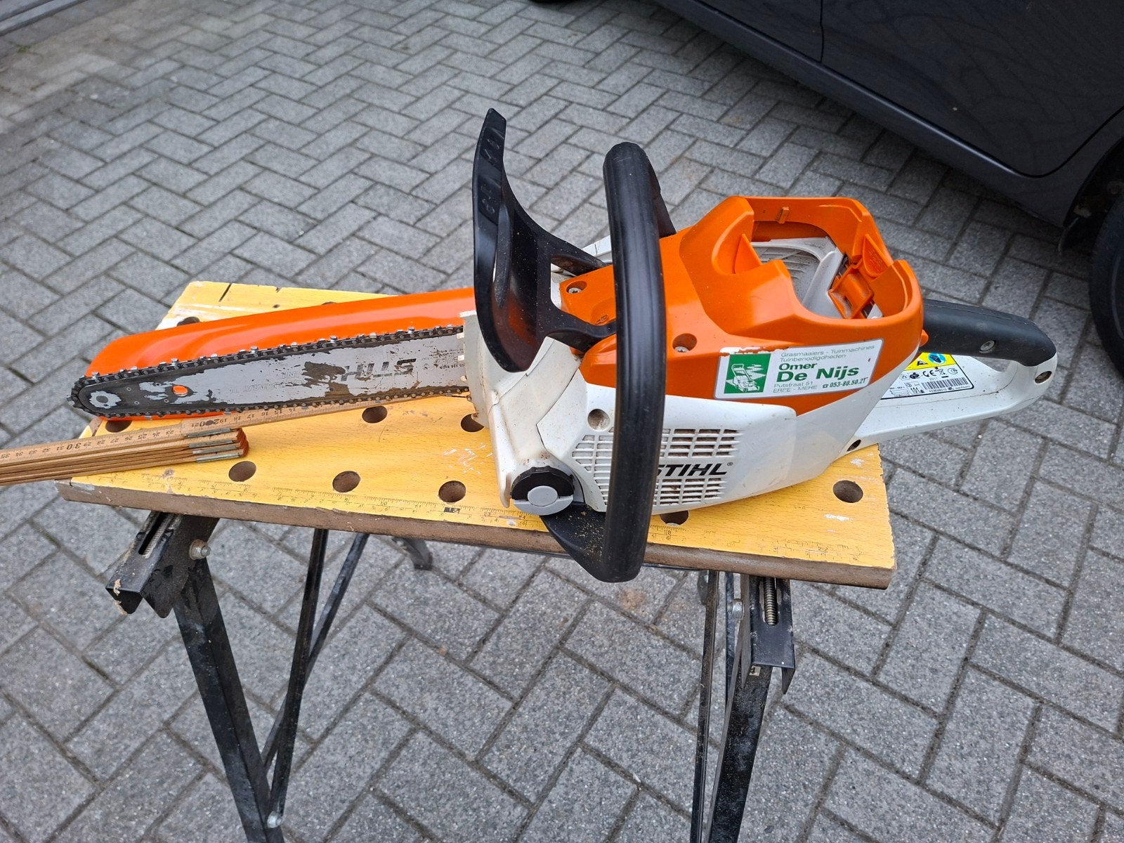 stihl accu kettingzaag MSA 160 C, Ophalen, Gebruikt, Boomzaag, Stihl