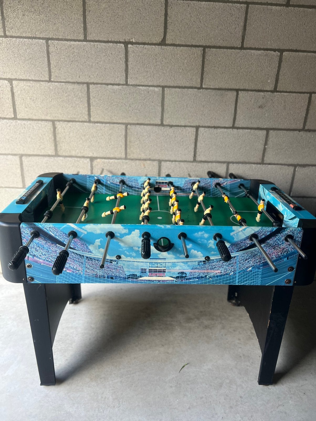 Voetbaltafel, Ophalen, Gebruikt