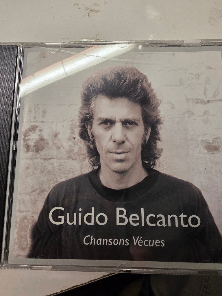 Guido belcanto  cd chansons vecues, Cd's en Dvd's, Ophalen of Verzenden