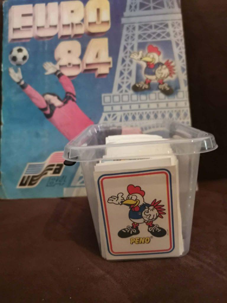 Panini EURO 84 belles récups, Envoi, Utilisé, Affiche, Image ou Autocollant