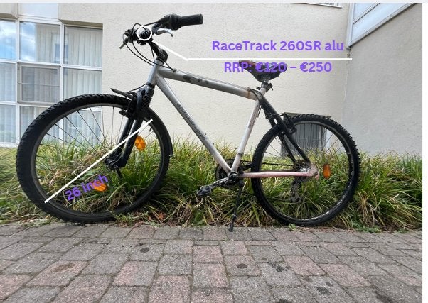 B'Twin Mountain Bike, Vélos & Vélomoteurs, Vélos | VTT & Mountainbikes, Autres marques, Frein sur jante, 45 à 49 cm, Enlèvement