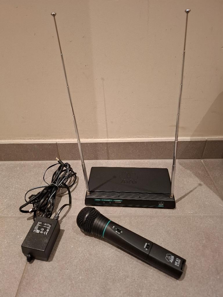Wireless microphone AKG WMS51, Musique & Instruments, Microphones, Enlèvement, Comme neuf, Sans fil