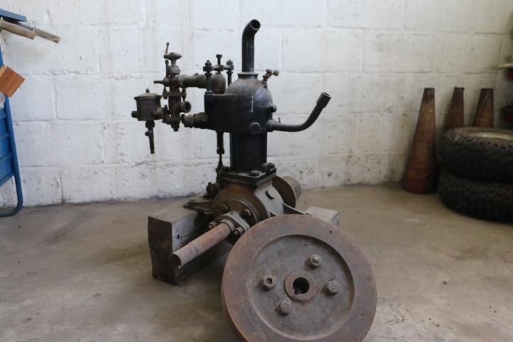 Moteur stationnaire, Enlèvement, Utilisé