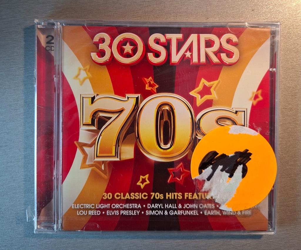 2 CD. Années 70. 30 tubes classiques (Sony, nouveau dans le, Enlèvement ou Envoi