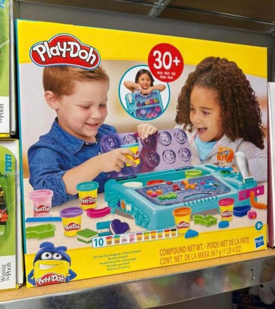 Play-Doh creatieve studio 30-delig klei kleien knutselen 3+, Ophalen of Verzenden, Nieuw, Bouwen