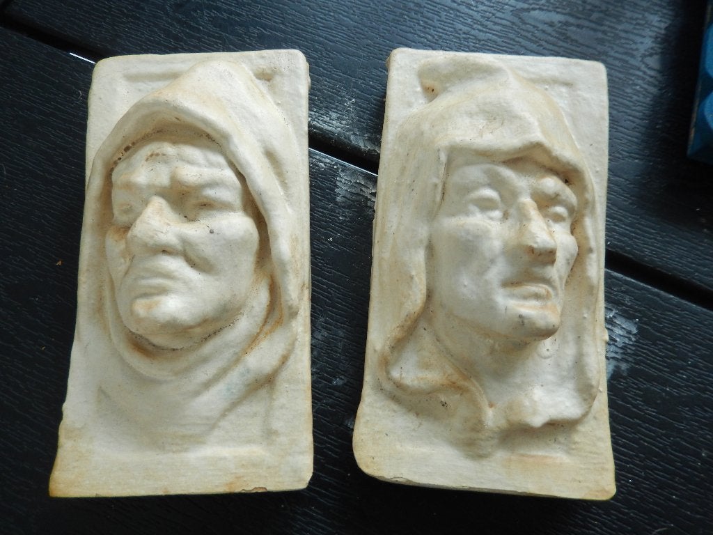2 gipsen heren (zgan), Verzamelen, Ophalen of Verzenden, Zo goed als nieuw