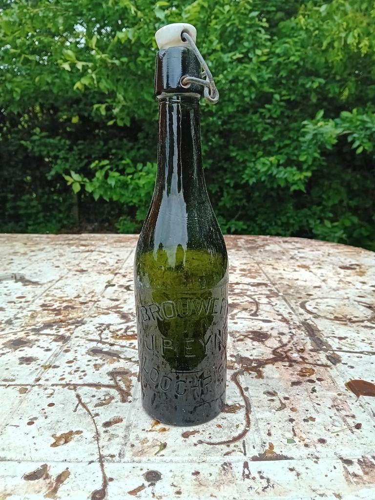 Oude vintage bierfles brouwerij J Pieyens Lochristi, Enlèvement ou Envoi