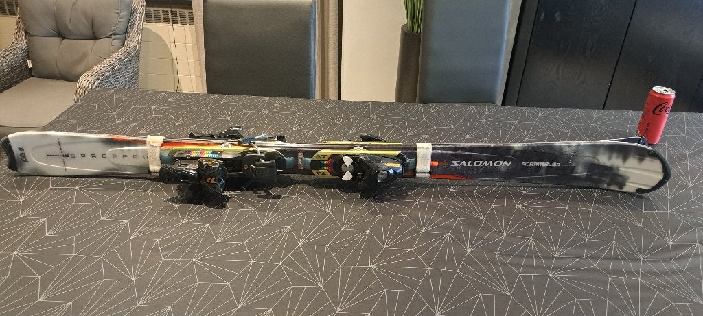 Ski's Salomon heel goede staat!, Sport en Fitness, Skiën en Langlaufen, Ophalen, 140 tot 160 cm, Gebruikt, Salomon