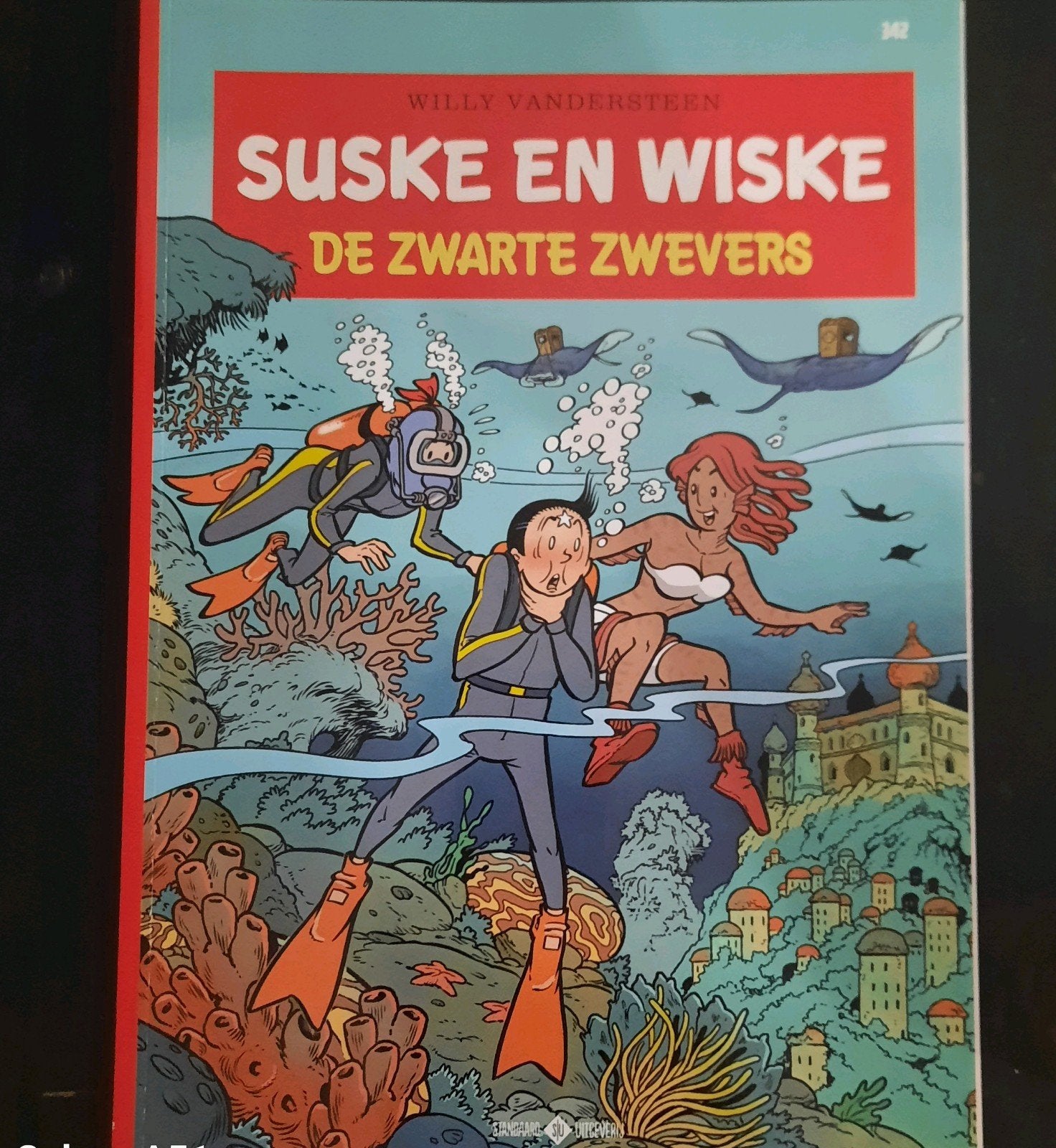 Strip Suske en Wiske Peter van Gucht - De zwarte zwevers, Ophalen of Verzenden, Peter van Gucht; Luc Morjaeu; Willy Vandersteen