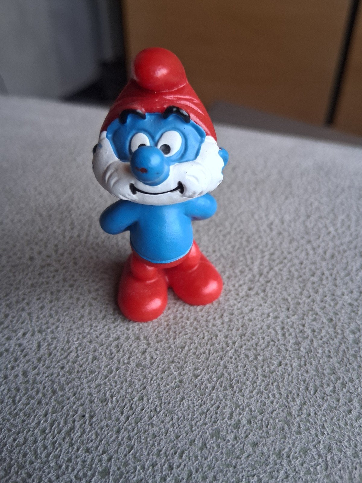 Nadenkende grote smurf 2004 Schleich, Collections, Schtroumpfs, Enlèvement ou Envoi, Grand Schtroumpf