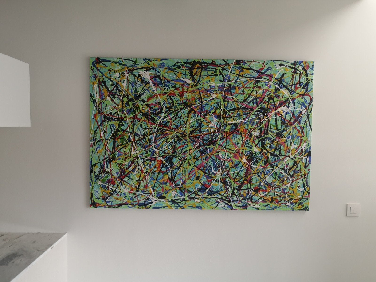 schilderij, Ophalen