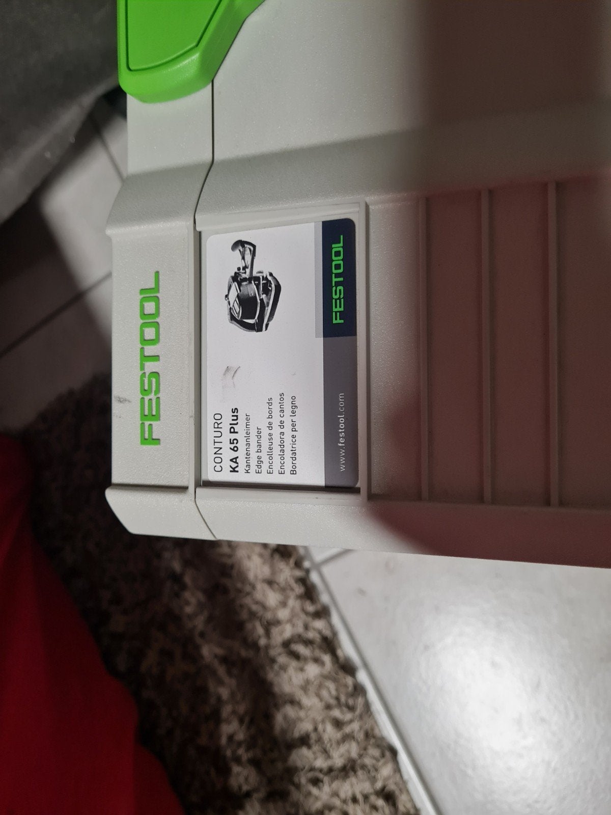Festool KA65 PLUS Kantenlijmer, Tuin en Terras, Ophalen, Zo goed als nieuw
