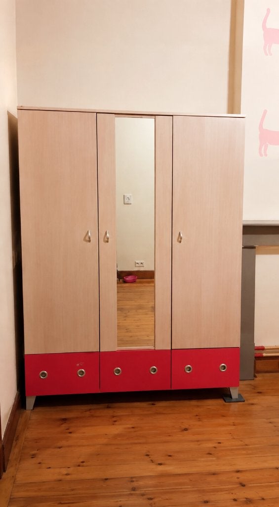 Emdeka Antro slaapkamer: bed, kleerkast, kast & nachtkastje, Enlèvement, Comme neuf, Garçon ou Fille