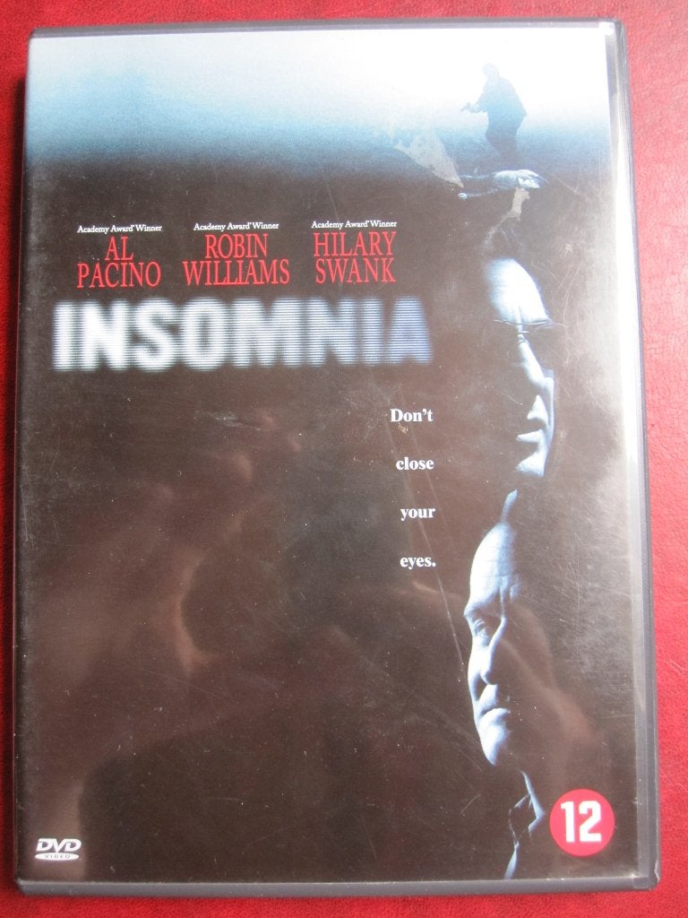 Insomnie (2002), CD & DVD, DVD | Drame, Comme neuf, Autres genres, À partir de 12 ans, Anglais, Néerlandais, Anglais, Enlèvement ou Envoi